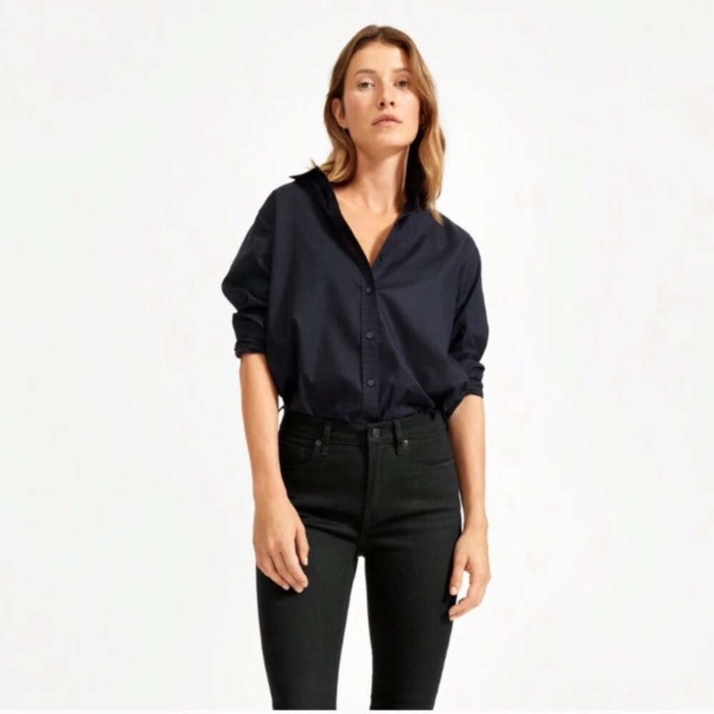 Everlane mid-rise skinny jean black